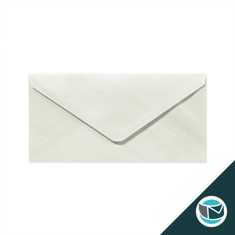 Gekleurde Envelop - 110x220 mm ea5/6 - Oester  Glans 90 grams