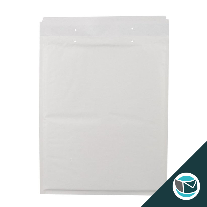 FSC Papier - Witte luchtkussen envelop K-20 tearstrip (A3), binnenmaat 300x455mm