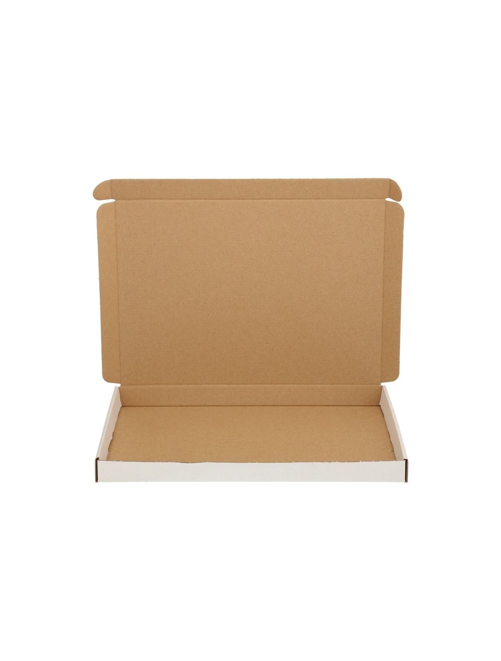 Brievenbusdoos met Bovenklep - A5 - 255 x 160 x 28 mm - Wit