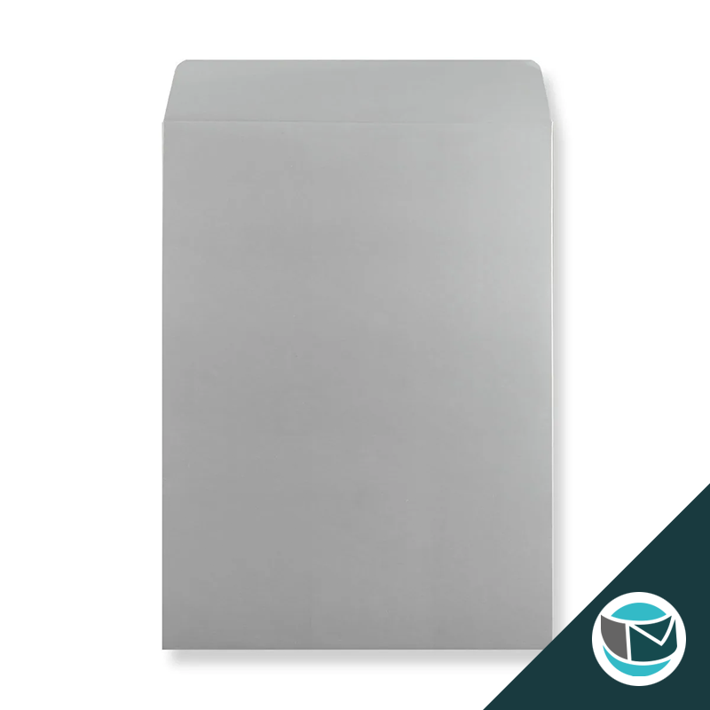 Kartonnen Duplex Enveloppen - 457x330 mm (C3) - Zilver
