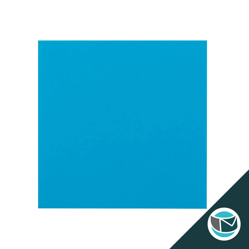Gekleurde Premium Envelop - 130x130 mm - Helder Blauw 120 grams