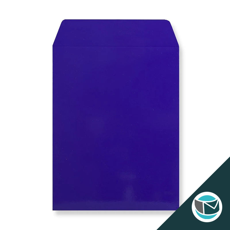 Kartonnen Duplex Enveloppen - 457x330 mm (C3) - Blauw