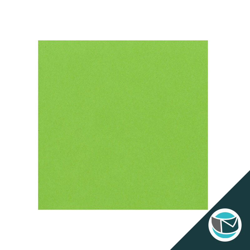 Gekleurde Premium Envelop - 130x130 mm - Mid Groen 120 grams