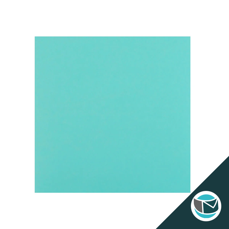Gekleurde Premium Envelop - 155x155 mm - Turquoise
