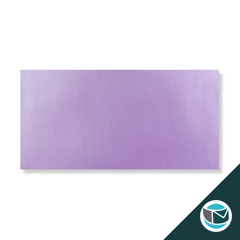 Parelmoer Envelop - 110x220 mm - Lila  Strip 120 grams