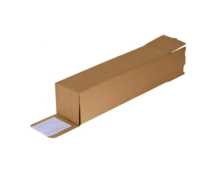 Zelfklevende vierkante verzendkoker Strip + Retourstrip A2  (gebundeld: 20 stuks)